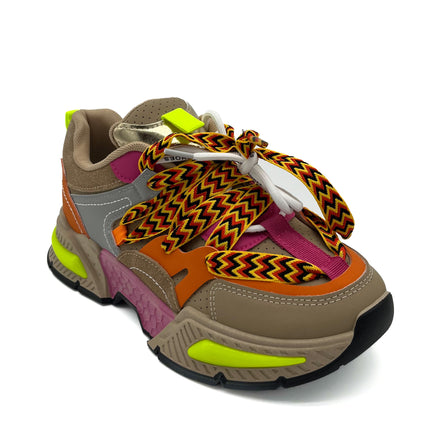 Smile Favorites Turnschuhe Khaki Inspiriert Farbig