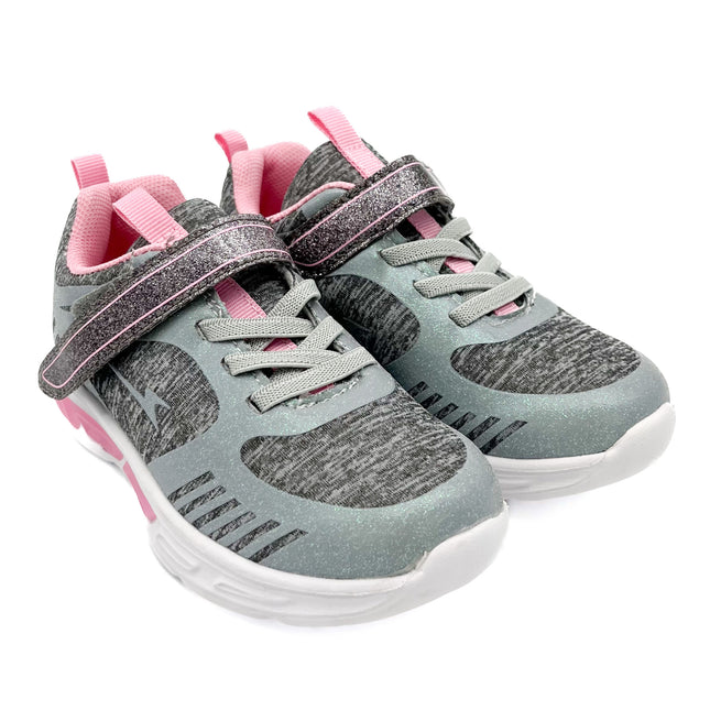 Smile Favorites Turnschuhe LED Mädchen Grau