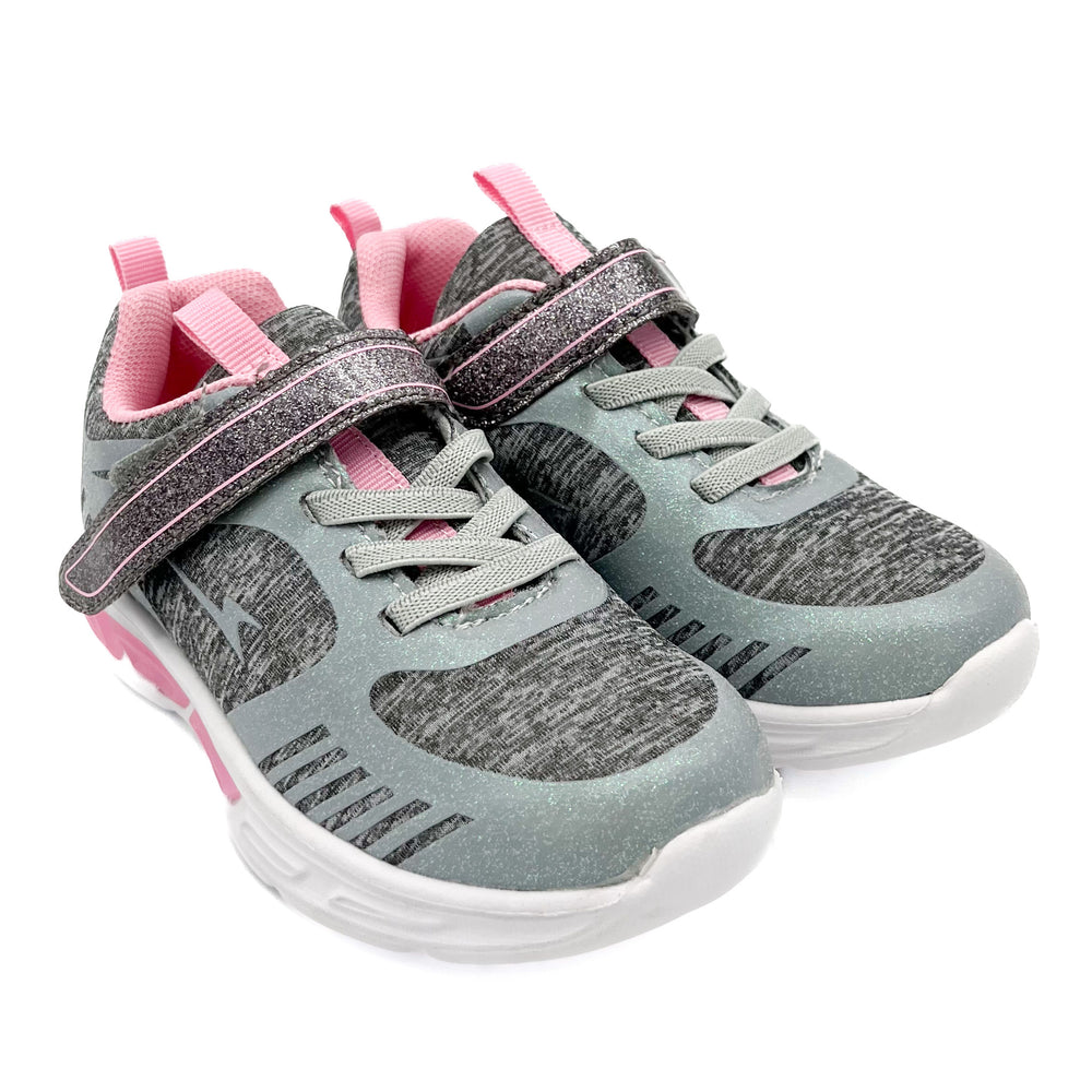Smile Favorites Turnschuhe LED Mädchen Grau