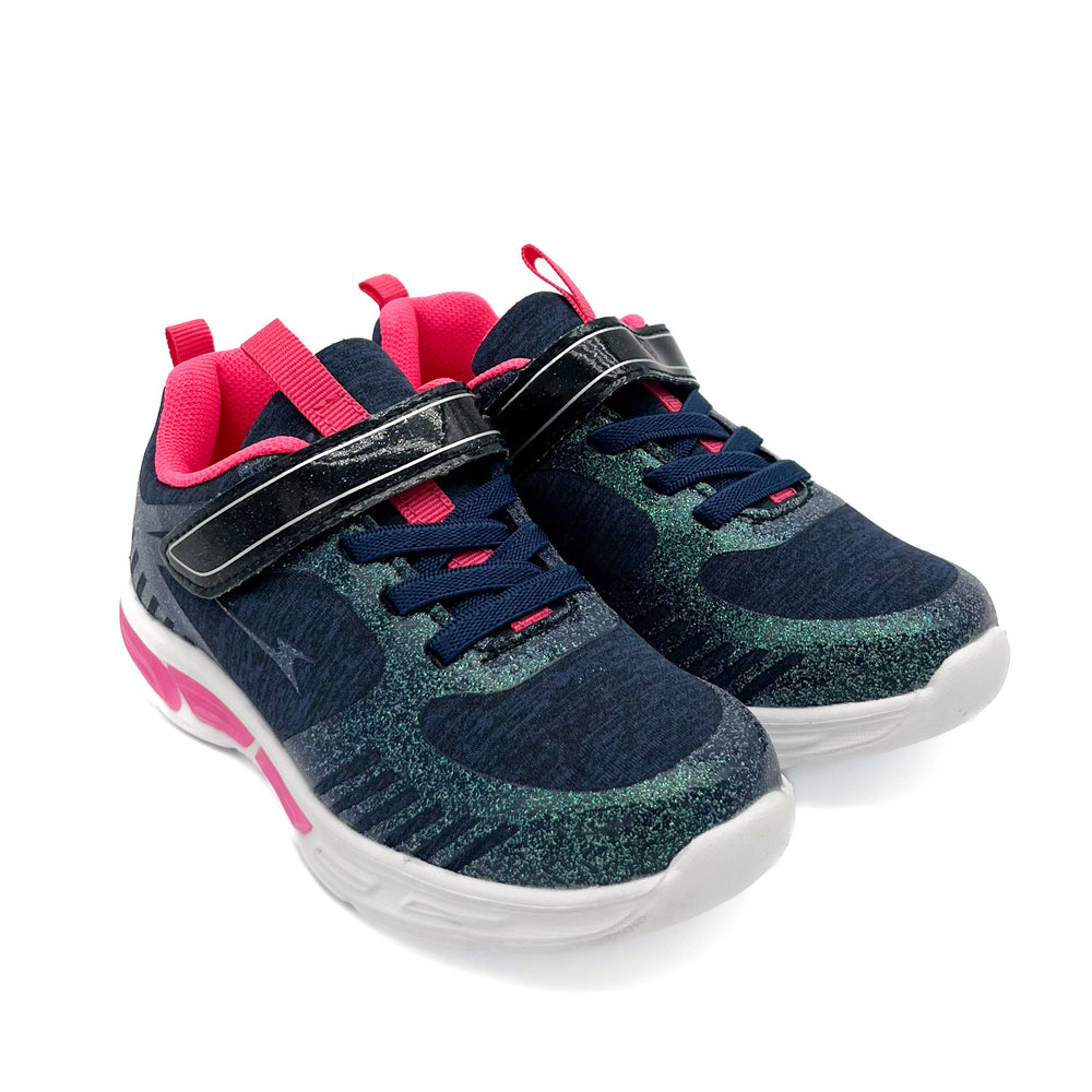 Smile Favorites Turnschuhe LED Mädchen Marineblau