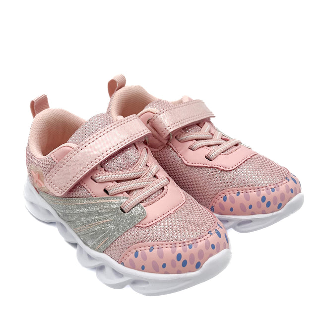 Smile Favorites Turnschuhe LED Mädchen Rosa Fancy