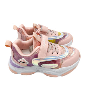 Smile Favorites Turnschuhe Mädchen Rosa Papa-Look