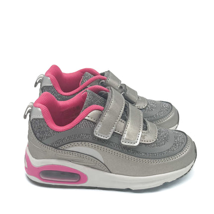 Smile Favorites Turnschuhe Mädchen Silber Grau Inspired Air