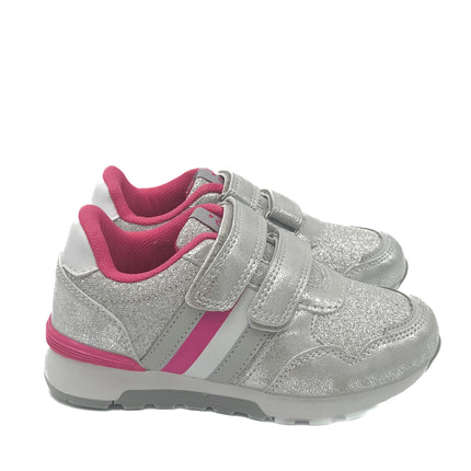 Smile Favorites Turnschuhe Mädchen Silber Inspiriert