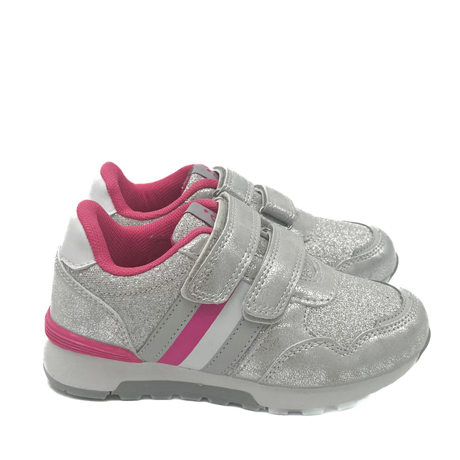 Smile Favorites Turnschuhe Mädchen Silber Inspiriert