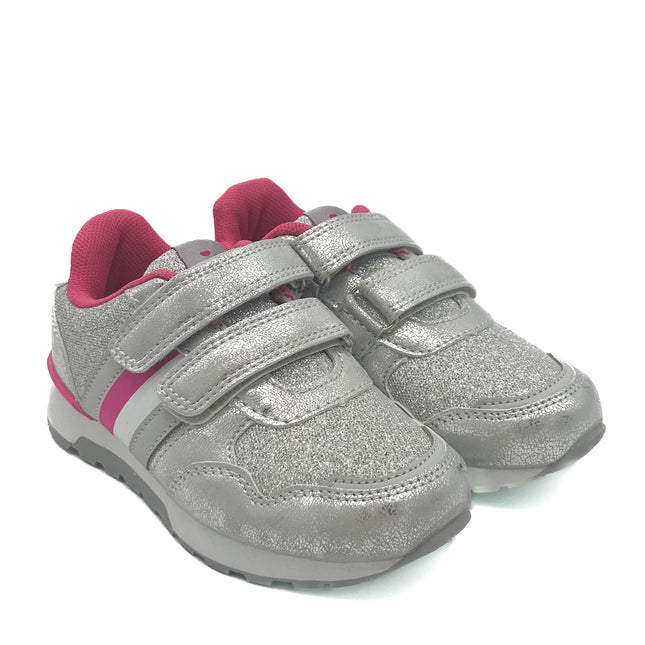 Smile Favorites Turnschuhe Mädchen Silber Inspiriert