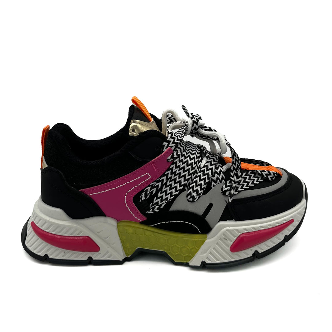 Smile Favorites Turnschuhe Schwarz Inspiriert Farbig