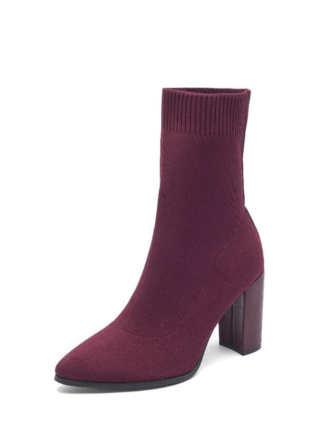 Smile Favorites Sockenabsätze Bordeaux