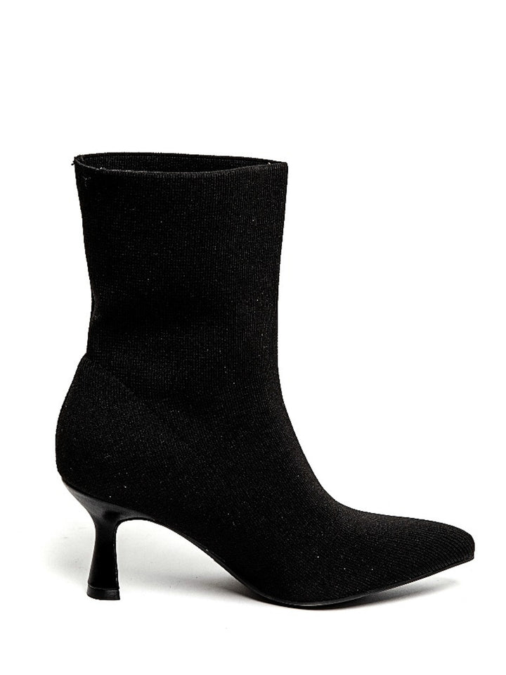 Smile Favorites Socke Heels Schwarz Kitten Heel