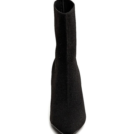 Smile Favorites Socke Heels Schwarz Kitten Heel