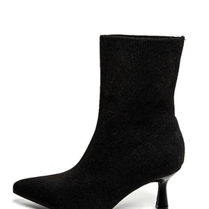 Smile Favorites Socke Heels Schwarz Kitten Heel