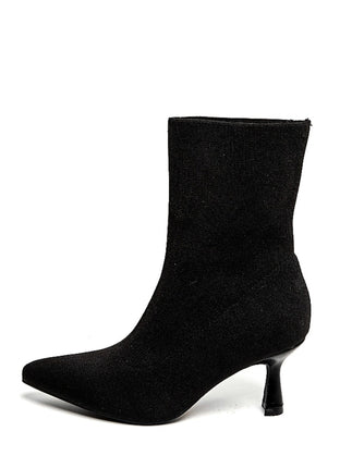 Smile Favorites Socke Heels Schwarz Kitten Heel