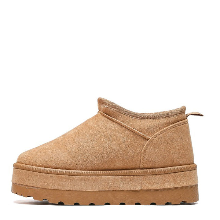 Smile Favorites Stiefel Camel Plateau