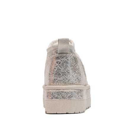 Smile Favorites Ugie Stiefel Gold Plateau