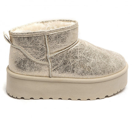 Smile Favorites Ugie Stiefel Gold