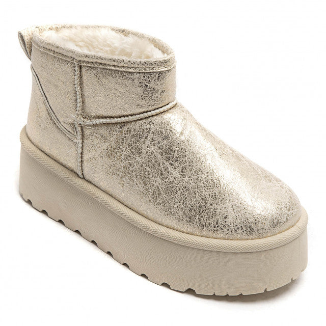 Smile Favorites Ugie Stiefel Gold
