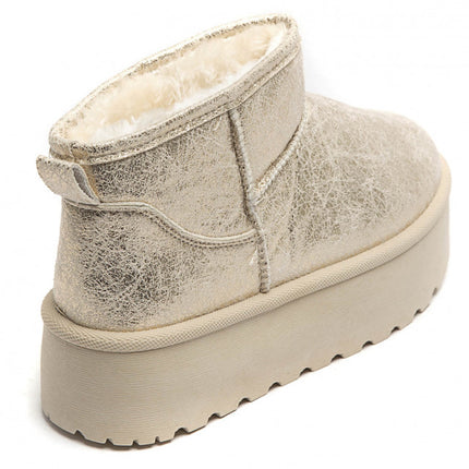 Smile Favorites Ugie Stiefel Gold