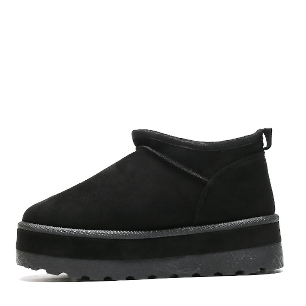 Smile Favorites Stiefel Schwarz Plateau