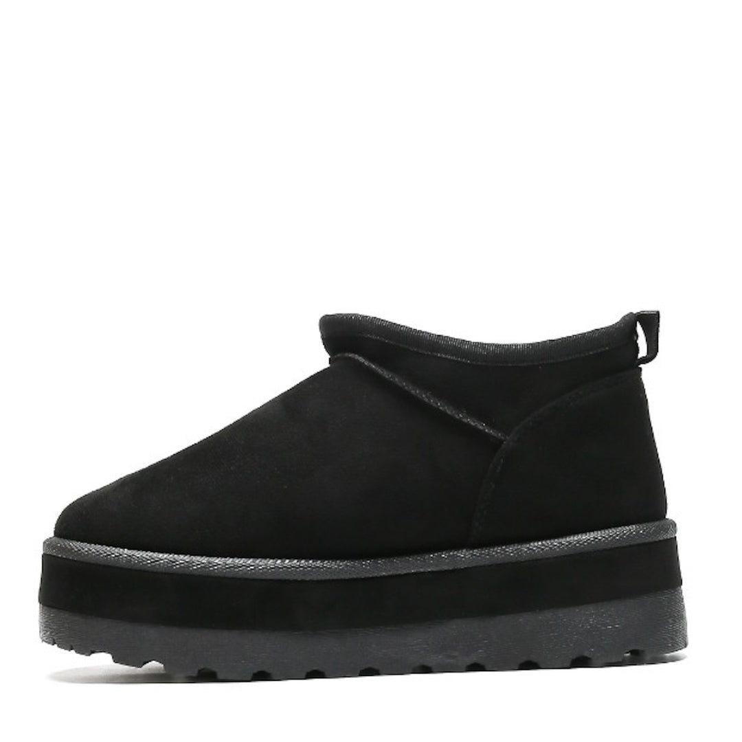 Smile Favorites Stiefel Schwarz Plateau