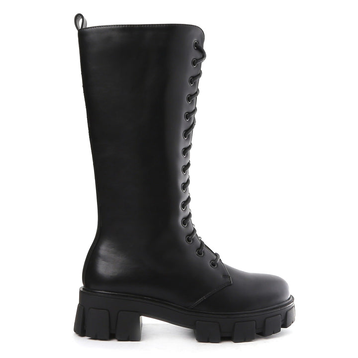 Smile Favorites Veteranenstiefel Schwarz Hoch