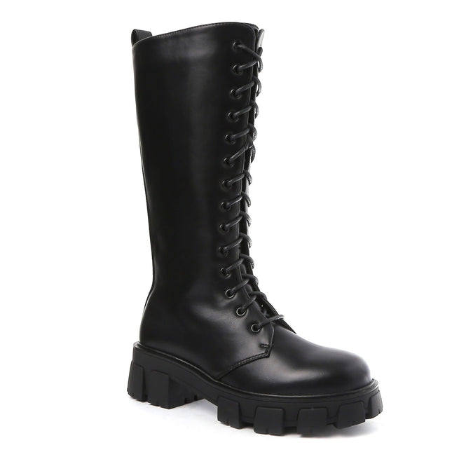 Smile Favorites Veteranenstiefel Schwarz Hoch