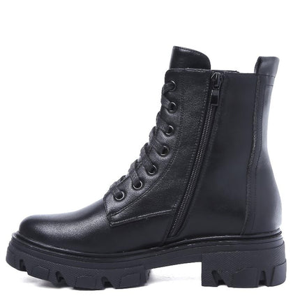 Smile Favorites Veteranenstiefel Black Zip