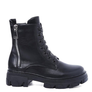 Smile Favorites Veteranenstiefel Black Zip
