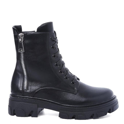 Smile Favorites Veteranenstiefel Black Zip