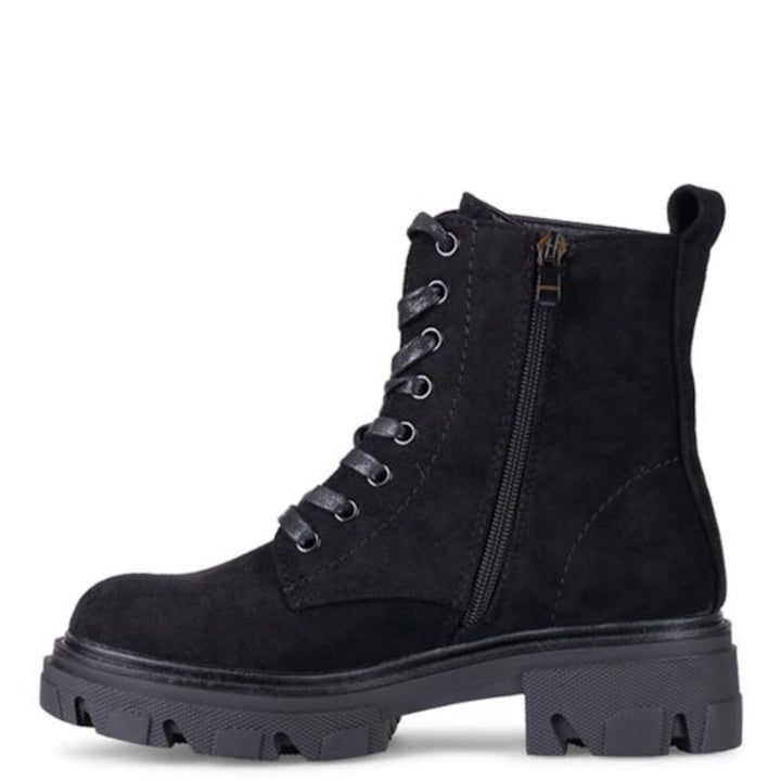 Smile Favorites Veteranenstiefel Schwarzes Wildleder
