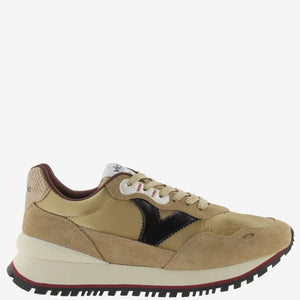 VICTORIA Sneakers Braun Viento Spaltleder