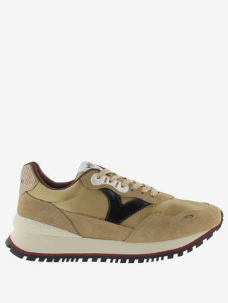 VICTORIA Sneakers Braun Viento Spaltleder