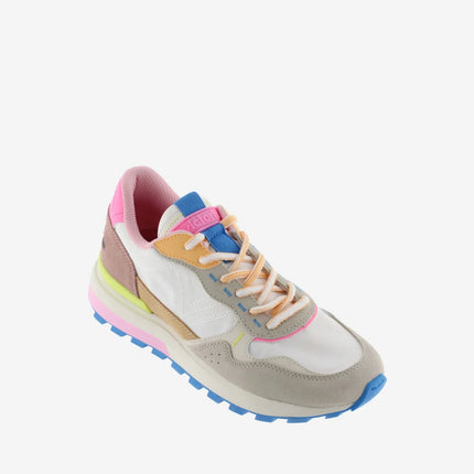 VICTORIA Turnschuhe Luna Nylon Weiß Spaltleder