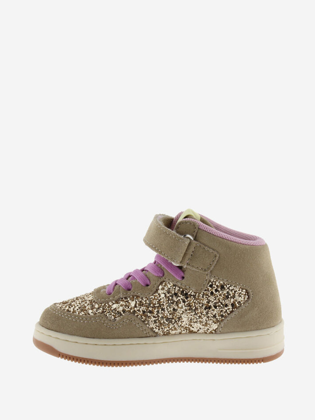 VICTORIA Sneakers Mädchen Beige Strap Leopard Glitter
