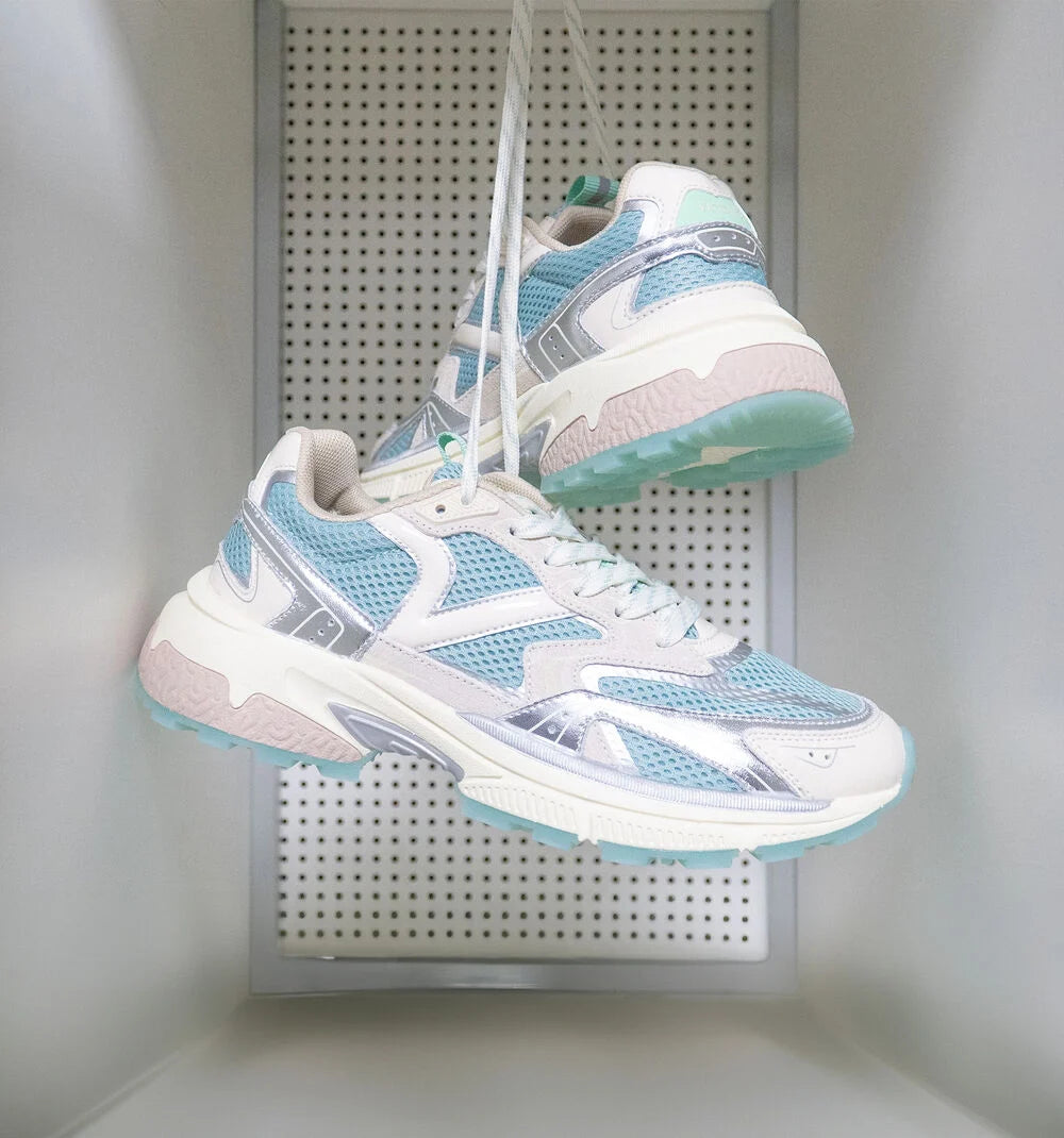 VICTORIA Turnschuhe Türkis Mytos Metall