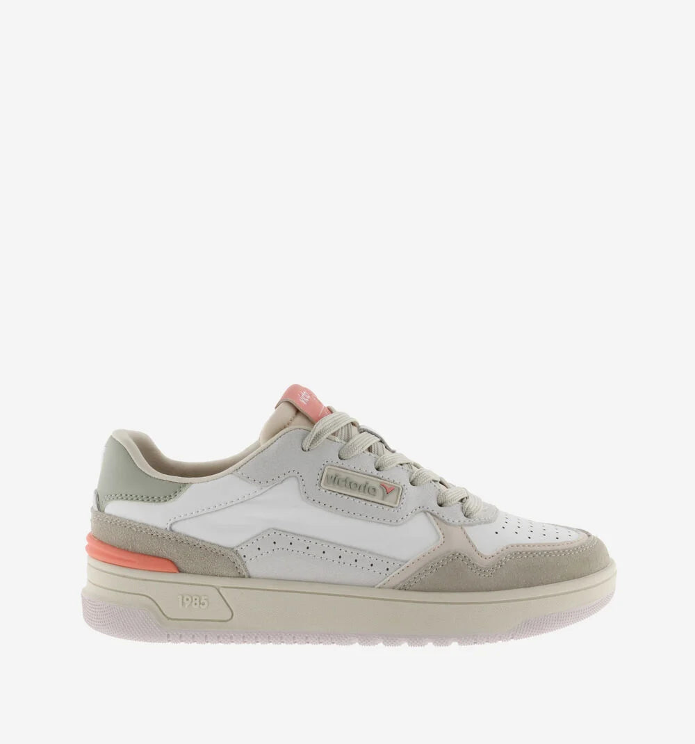 VICTORIA Turnschuhe Weiß Casual Patch C80 Beige