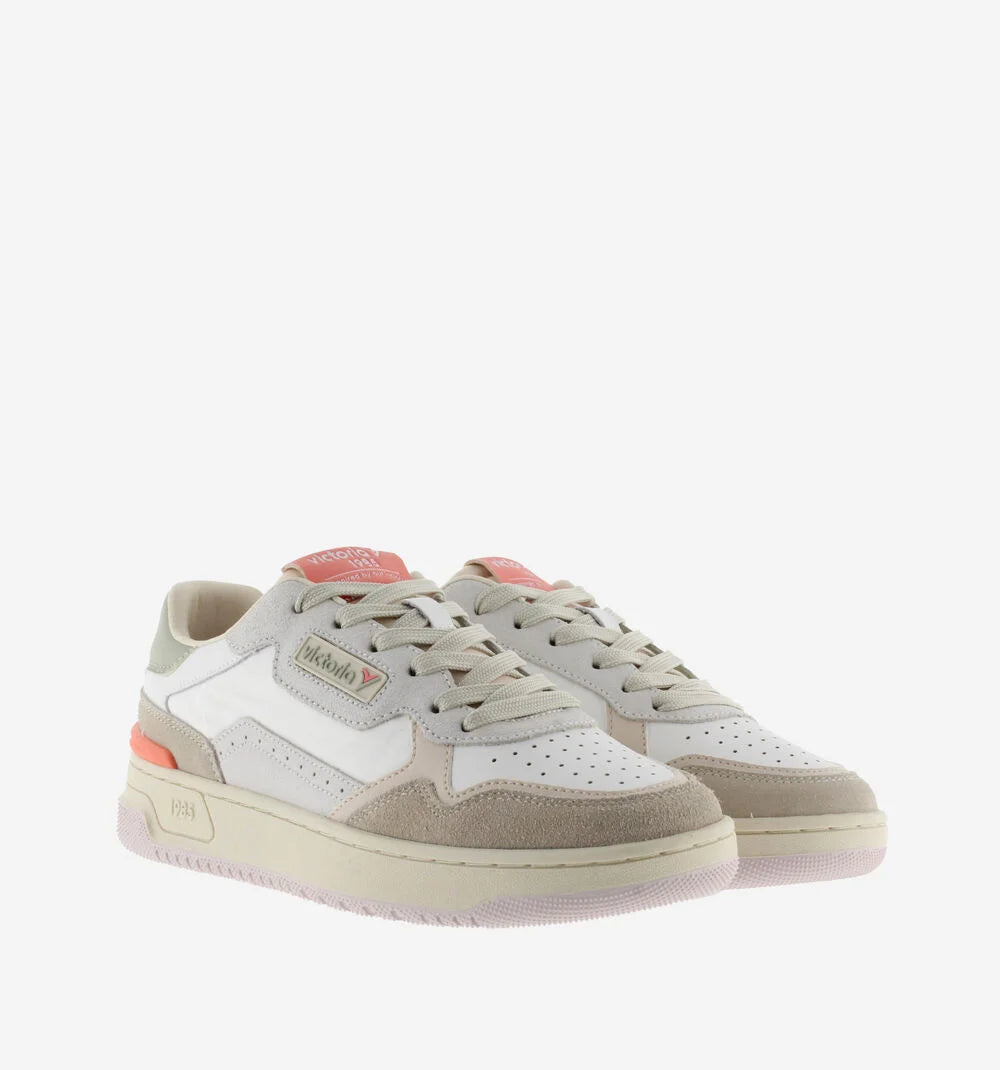 VICTORIA Turnschuhe Weiß Casual Patch C80 Beige