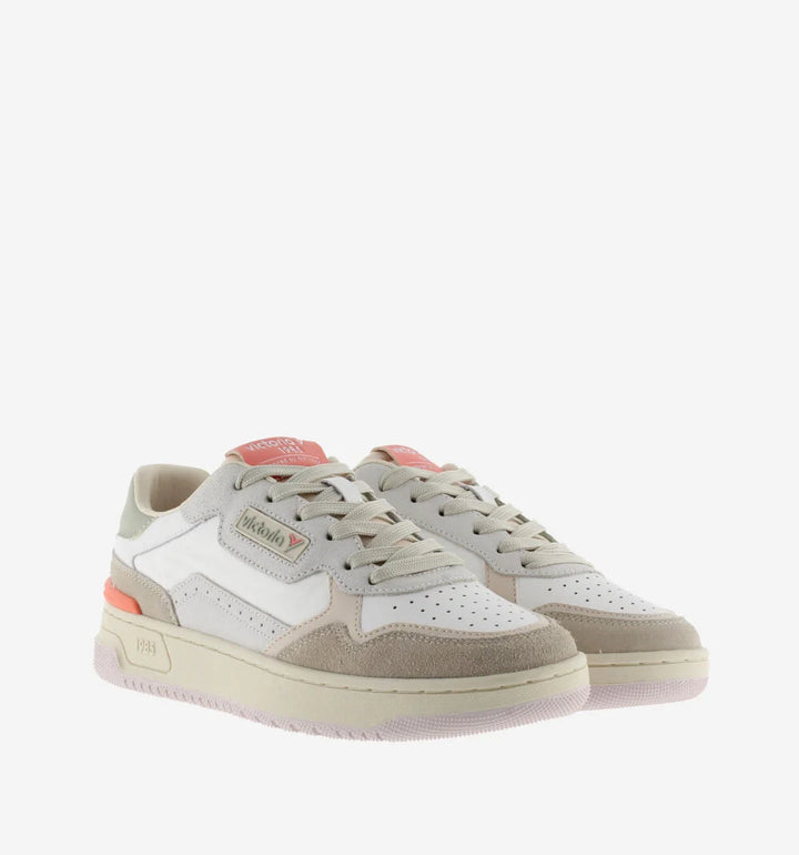 VICTORIA Turnschuhe Weiß Casual Patch C80 Beige