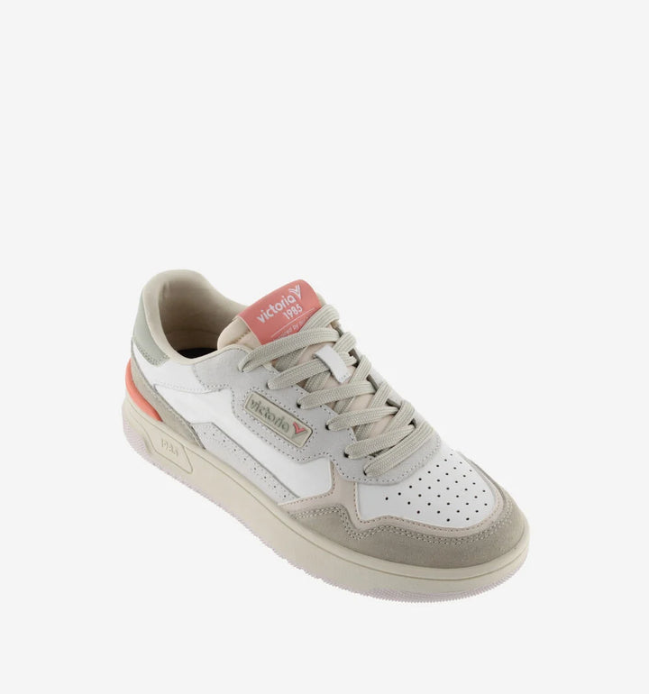 VICTORIA Turnschuhe Weiß Casual Patch C80 Beige