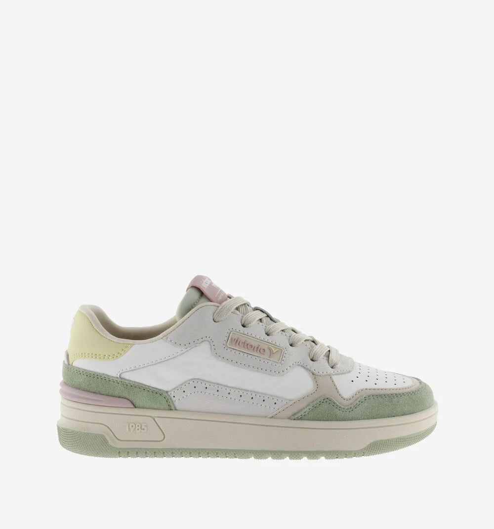 VICTORIA Turnschuhe Weiß Casual Patch C80 Farben