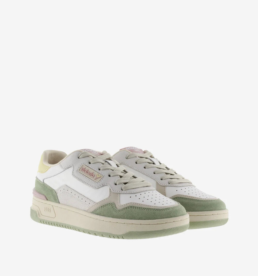 VICTORIA Turnschuhe Weiß Casual Patch C80 Farben