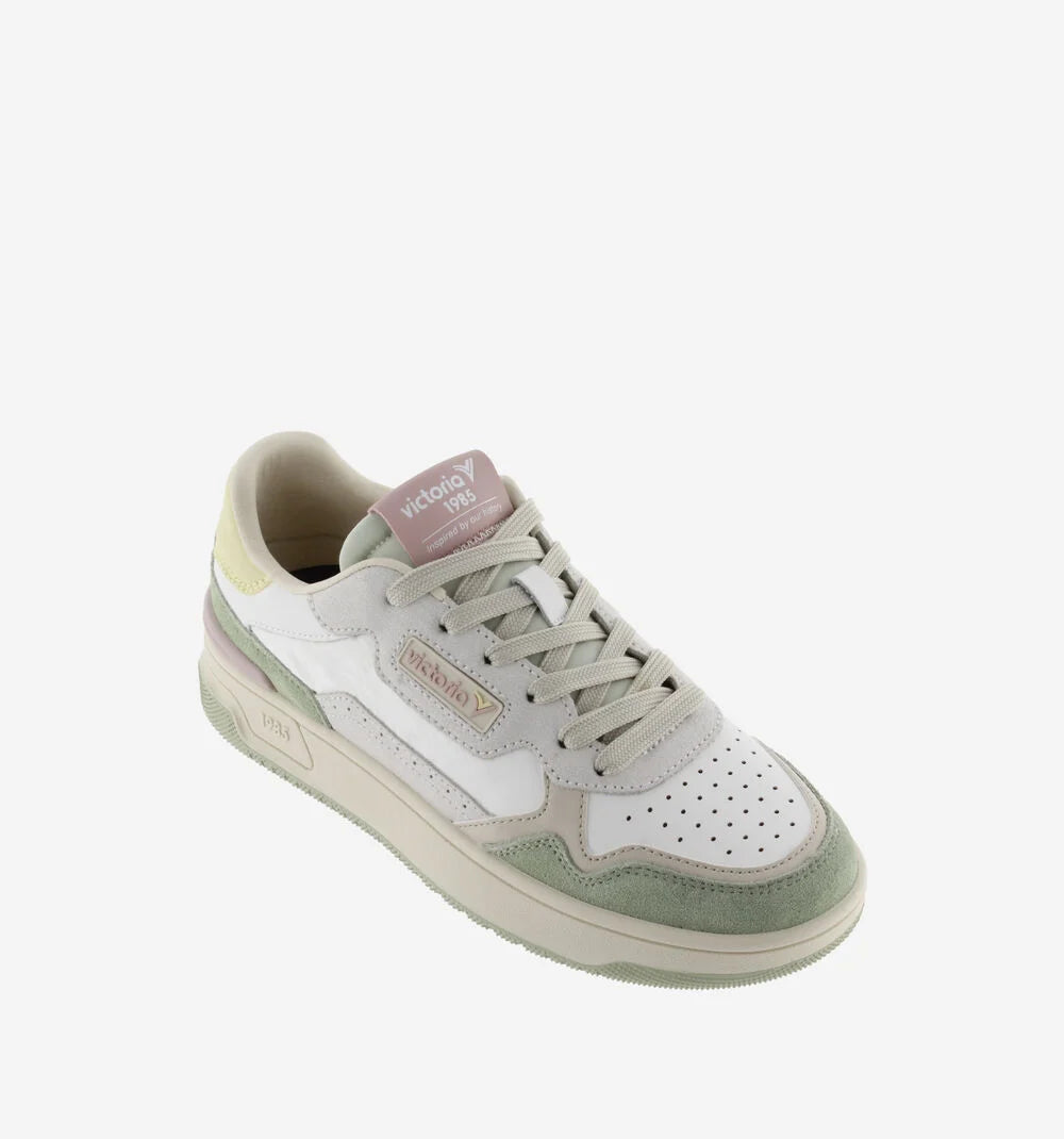 VICTORIA Turnschuhe Weiß Casual Patch C80 Farben