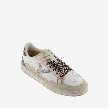 VICTORIA Sneakers Weiß Smash Leopard mix