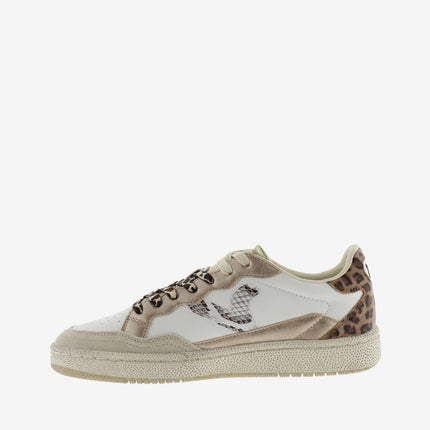 VICTORIA Sneakers Weiß Smash Leopard mix