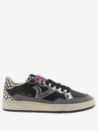 VICTORIA Sneakers Schwarz Smash Animal Print